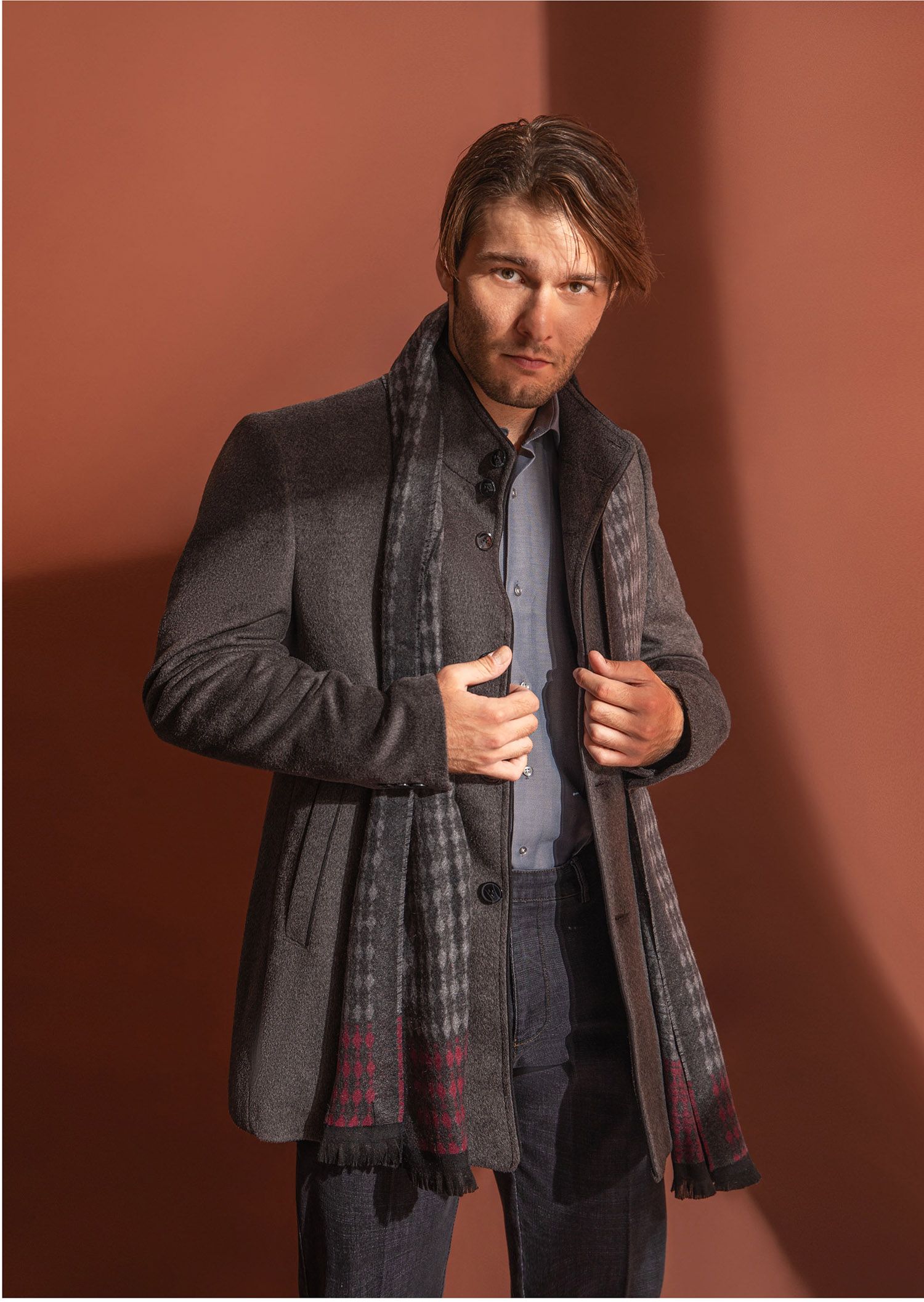 ΗΜΙΠΑΛΤΟ ΜΑΟ ΓΚΡΙ