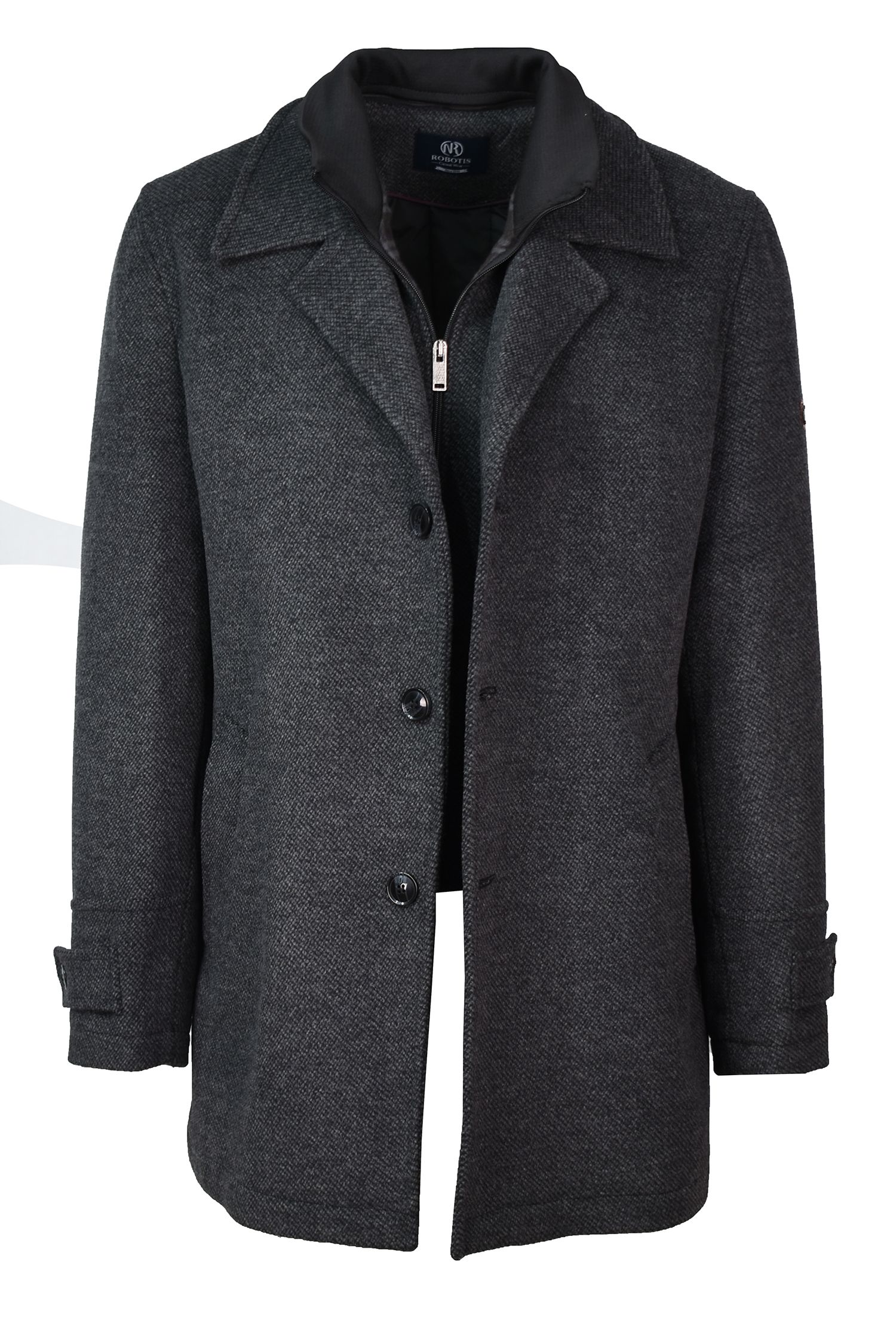 ΗΜΙΠΑΛΤΟ ΜΑΛΛΙΝΟ ΓΚΡΙ